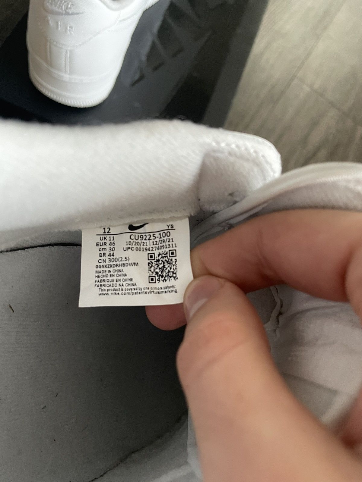 Nike × Supreme Air Force One Size US 12 / EU 45 - 4 Thumbnail