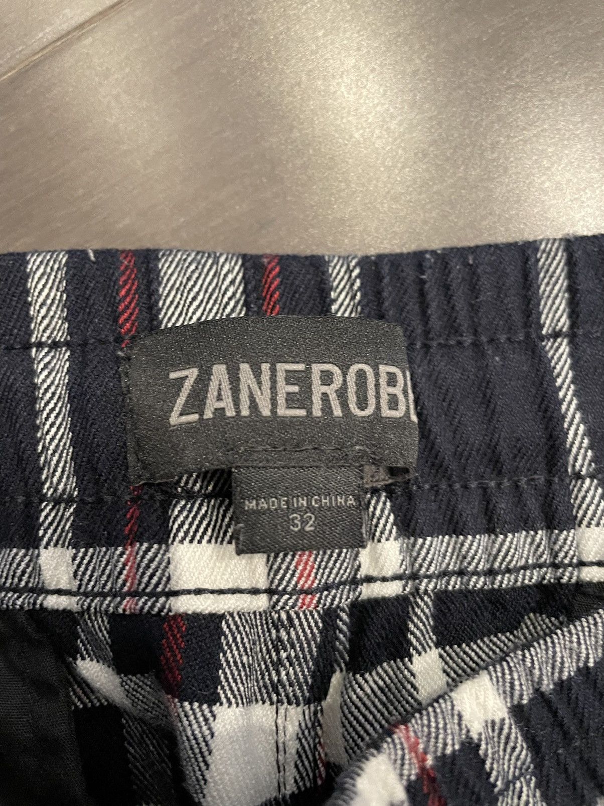 Zanerobe Zanerobe Blue Plaid Pants Size US 32 / EU 48 - 4 Thumbnail