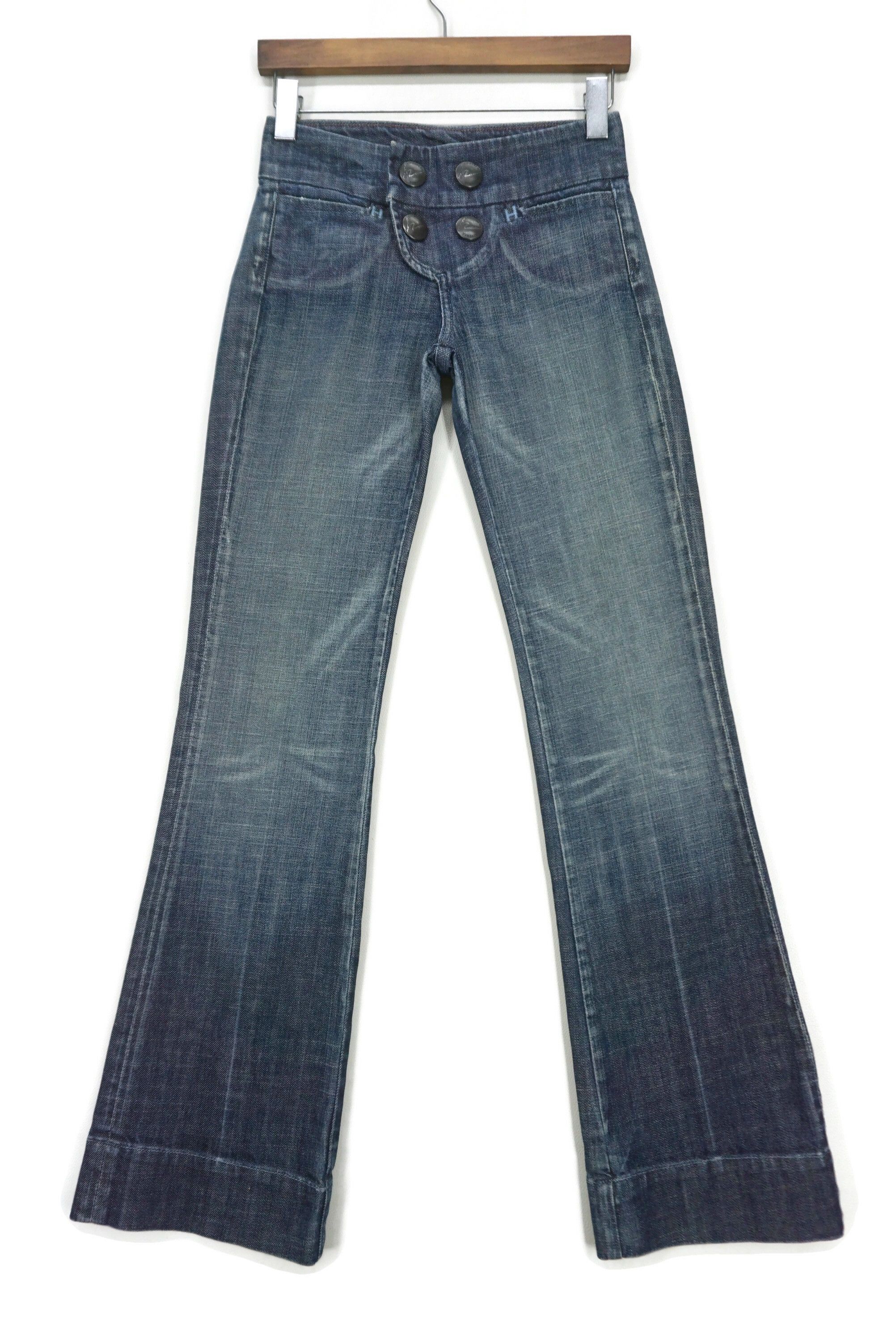 image of Citizens Of Humanity x Made In USA Jerome Dahan Marine Bootcut Flare Pants Usa Made in Blue, Women'