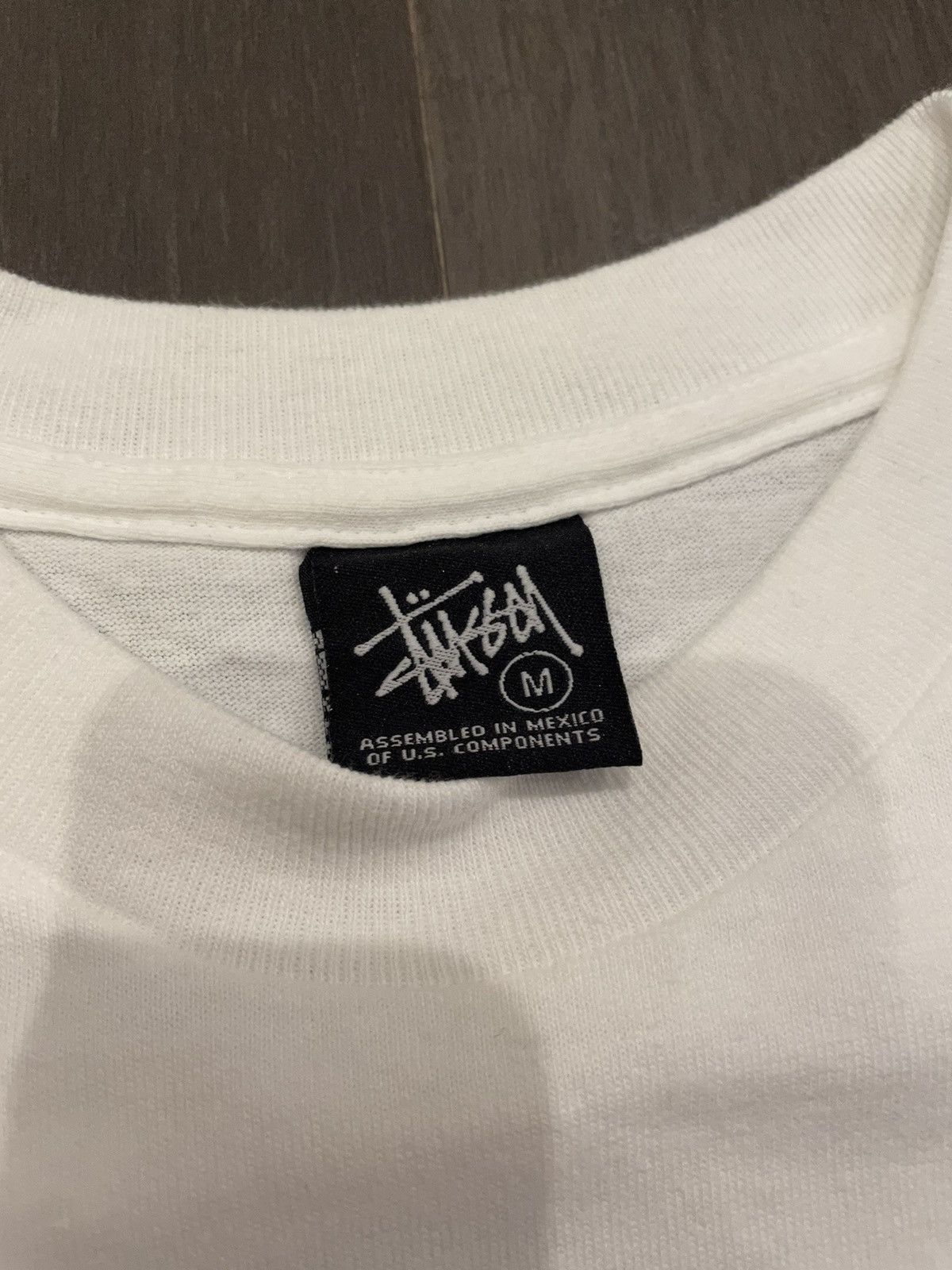 Stussy Stussy Krink World Tour Tee White Silver Rare Vintage Size US M / EU 48-50 / 2 - 3 Thumbnail