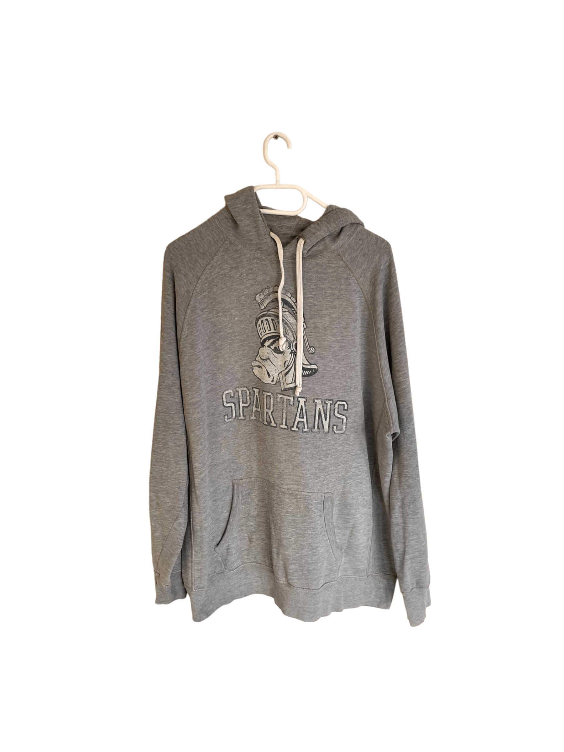 Vintage Gray Spartans vintage Michigan varsity hoodie, size XXL Size US XXL / EU 58 / 5 - 1 Thumbnail