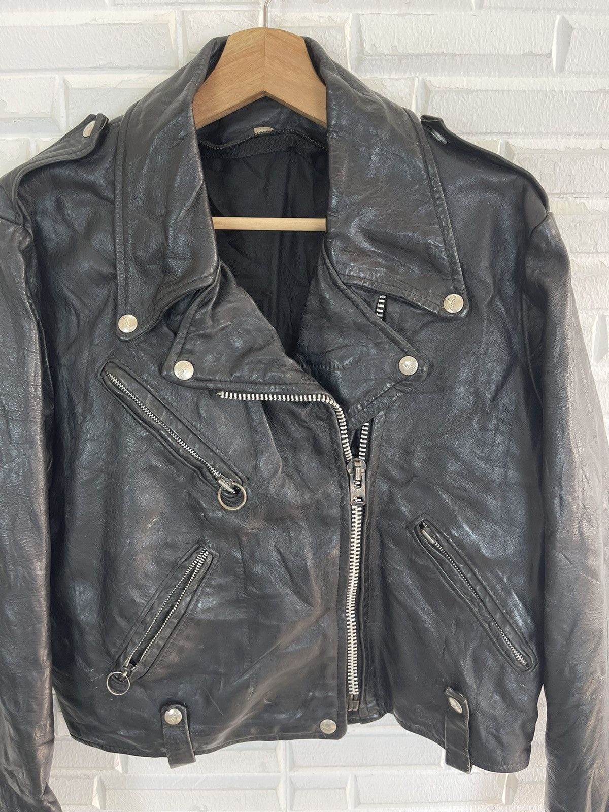 Brooks Brothers Vintage BROOKS BIKERS JACKET Street Fashion Size US M / EU 48-50 / 2 - 4 Thumbnail