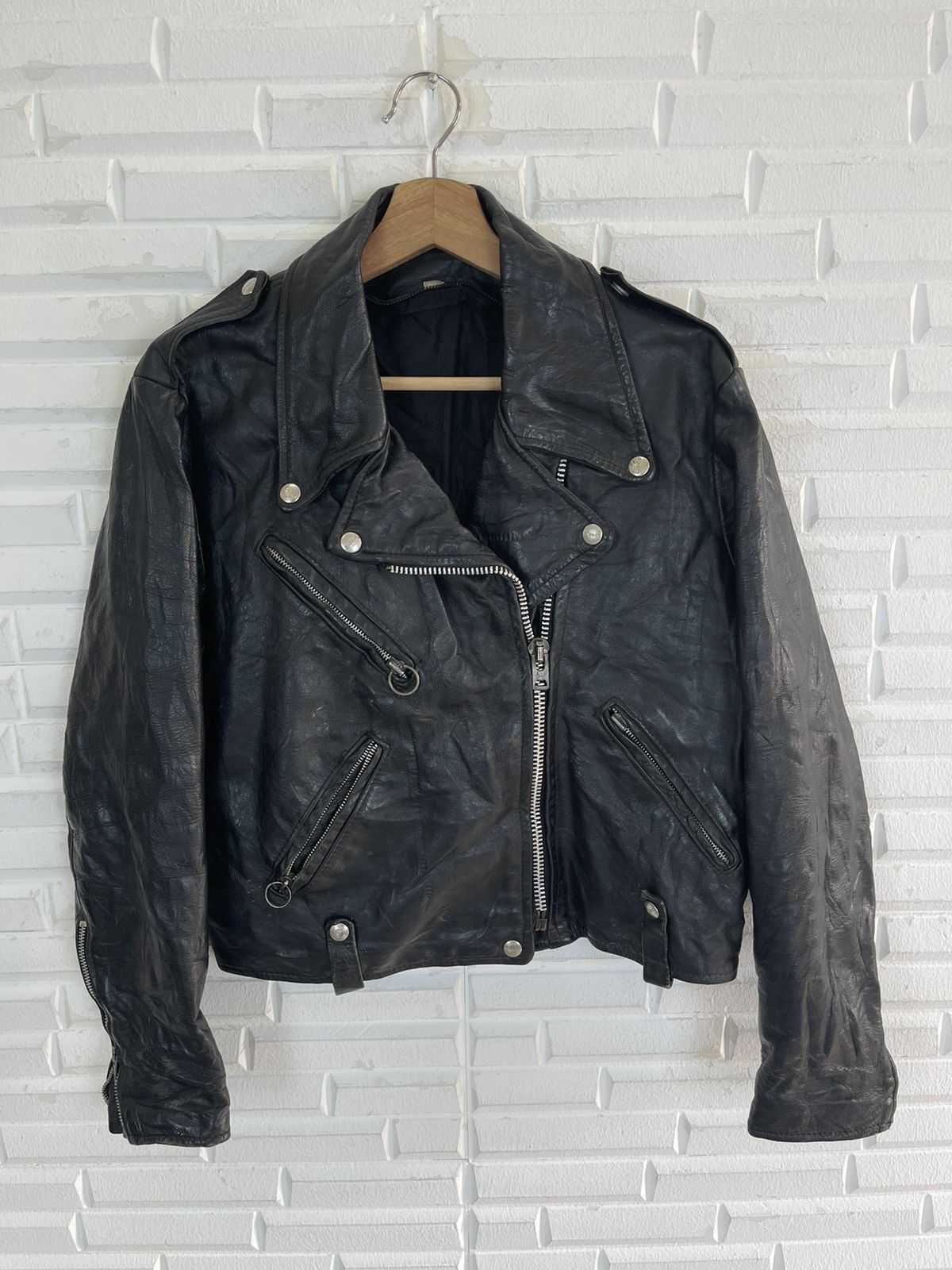 Brooks Brothers Vintage BROOKS BIKERS JACKET Street Fashion Size US M / EU 48-50 / 2 - 2 Thumbnail