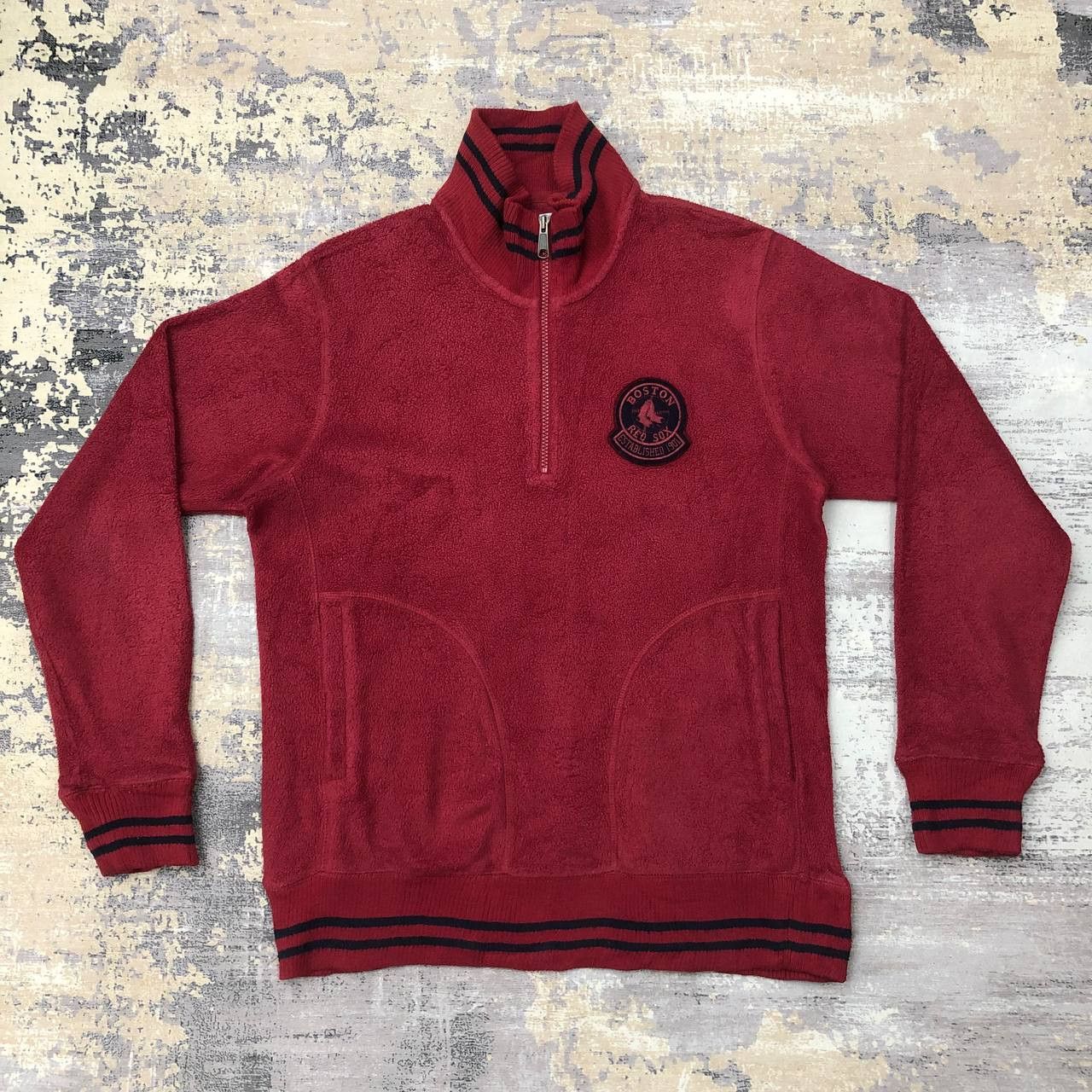 MLB × Uniqlo Y222 Major League Baseball MLB BOSTON RED SOX FLEECE JACKET Size US L / EU 52-54 / 3 - 2 Thumbnail