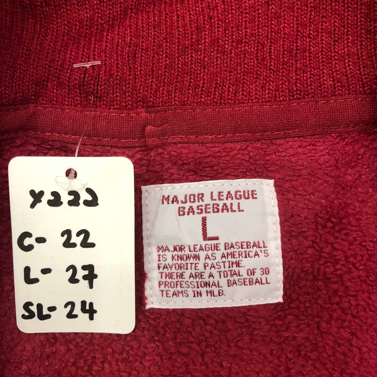 MLB × Uniqlo Y222 Major League Baseball MLB BOSTON RED SOX FLEECE JACKET Size US L / EU 52-54 / 3 - 8 Thumbnail
