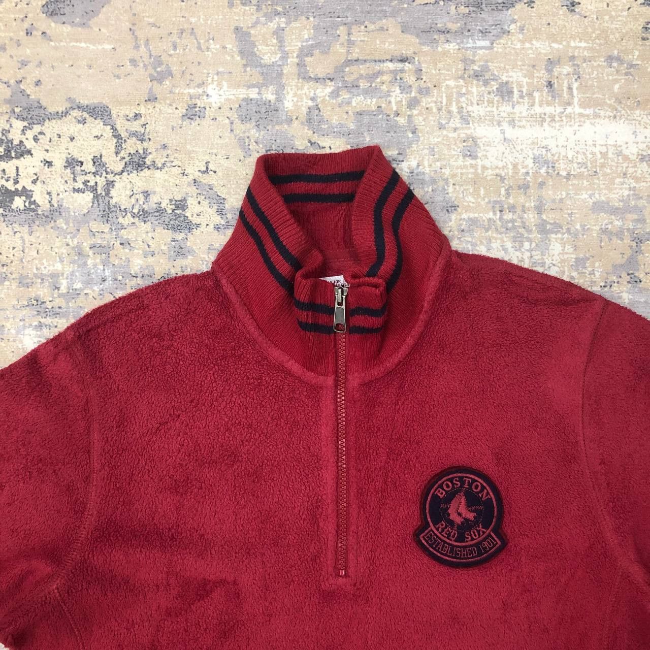 MLB × Uniqlo Y222 Major League Baseball MLB BOSTON RED SOX FLEECE JACKET Size US L / EU 52-54 / 3 - 3 Thumbnail