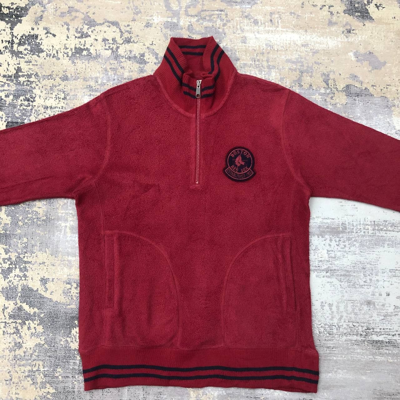 MLB × Uniqlo Y222 Major League Baseball MLB BOSTON RED SOX FLEECE JACKET Size US L / EU 52-54 / 3 - 1 Thumbnail