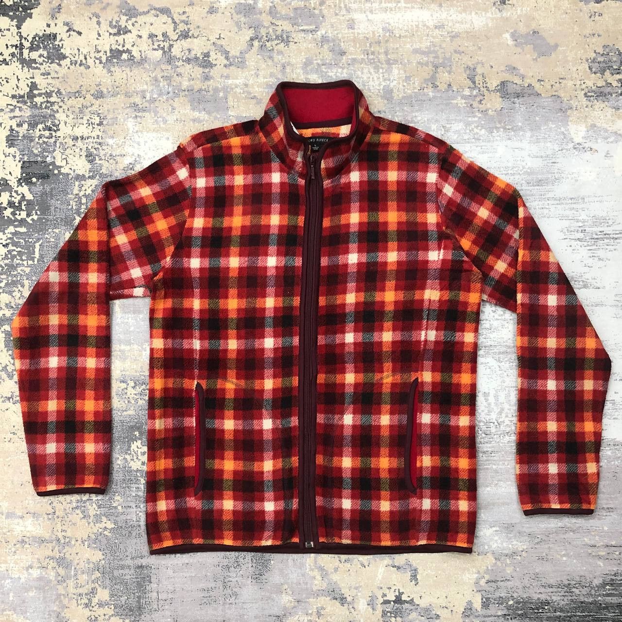 Uniqlo Y223 UniQlo Micro Fleece TARTAN JACKET Size US L / EU 52-54 / 3 - 1 Thumbnail