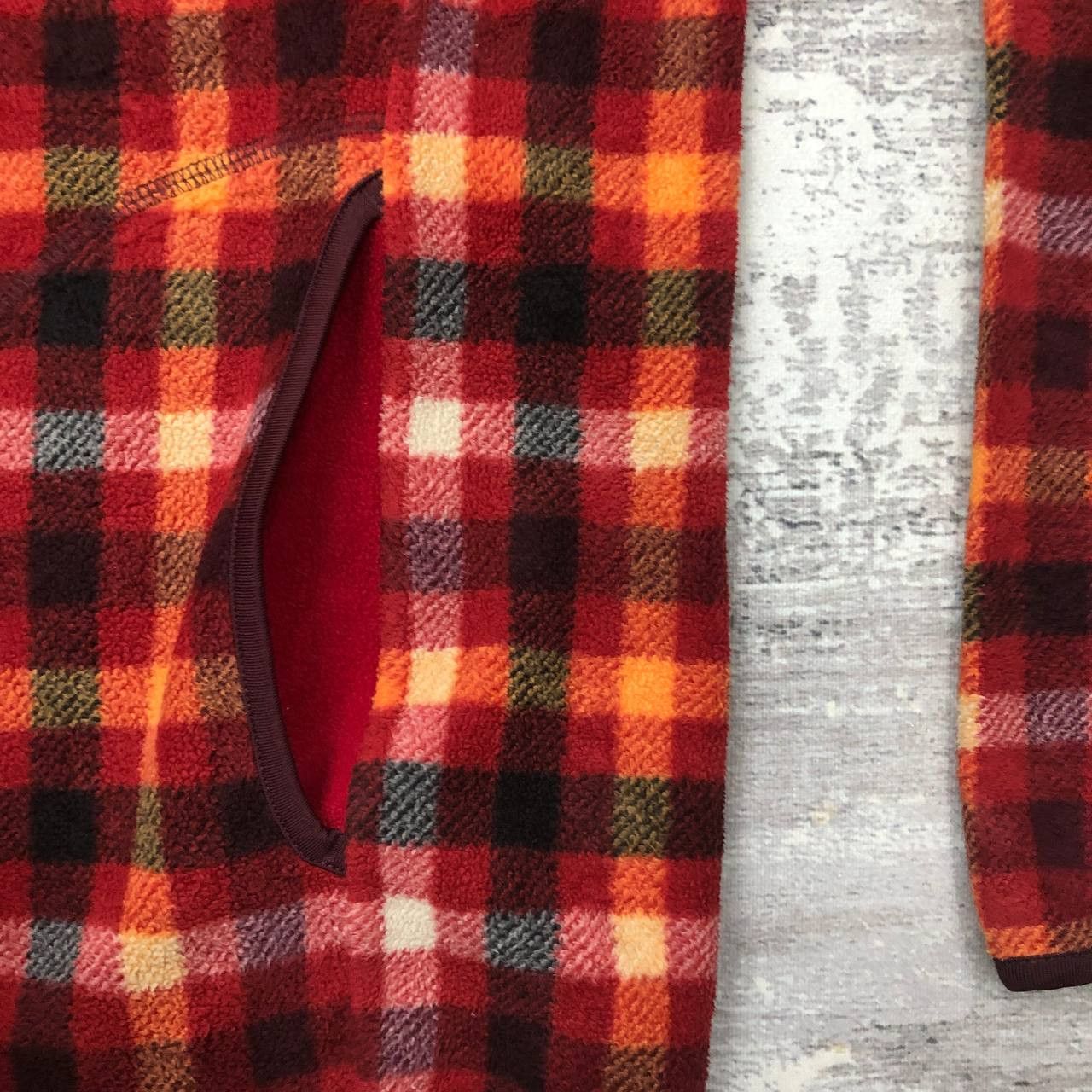 Uniqlo Y223 UniQlo Micro Fleece TARTAN JACKET Size US L / EU 52-54 / 3 - 4 Thumbnail
