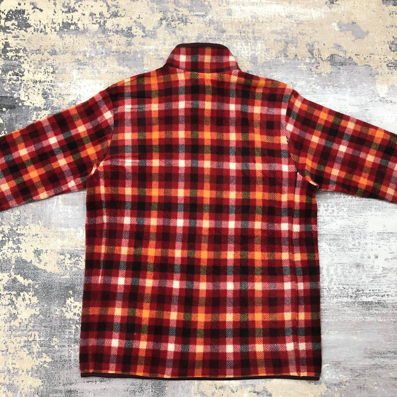 Uniqlo Y223 UniQlo Micro Fleece TARTAN JACKET Size US L / EU 52-54 / 3 - 5 Thumbnail