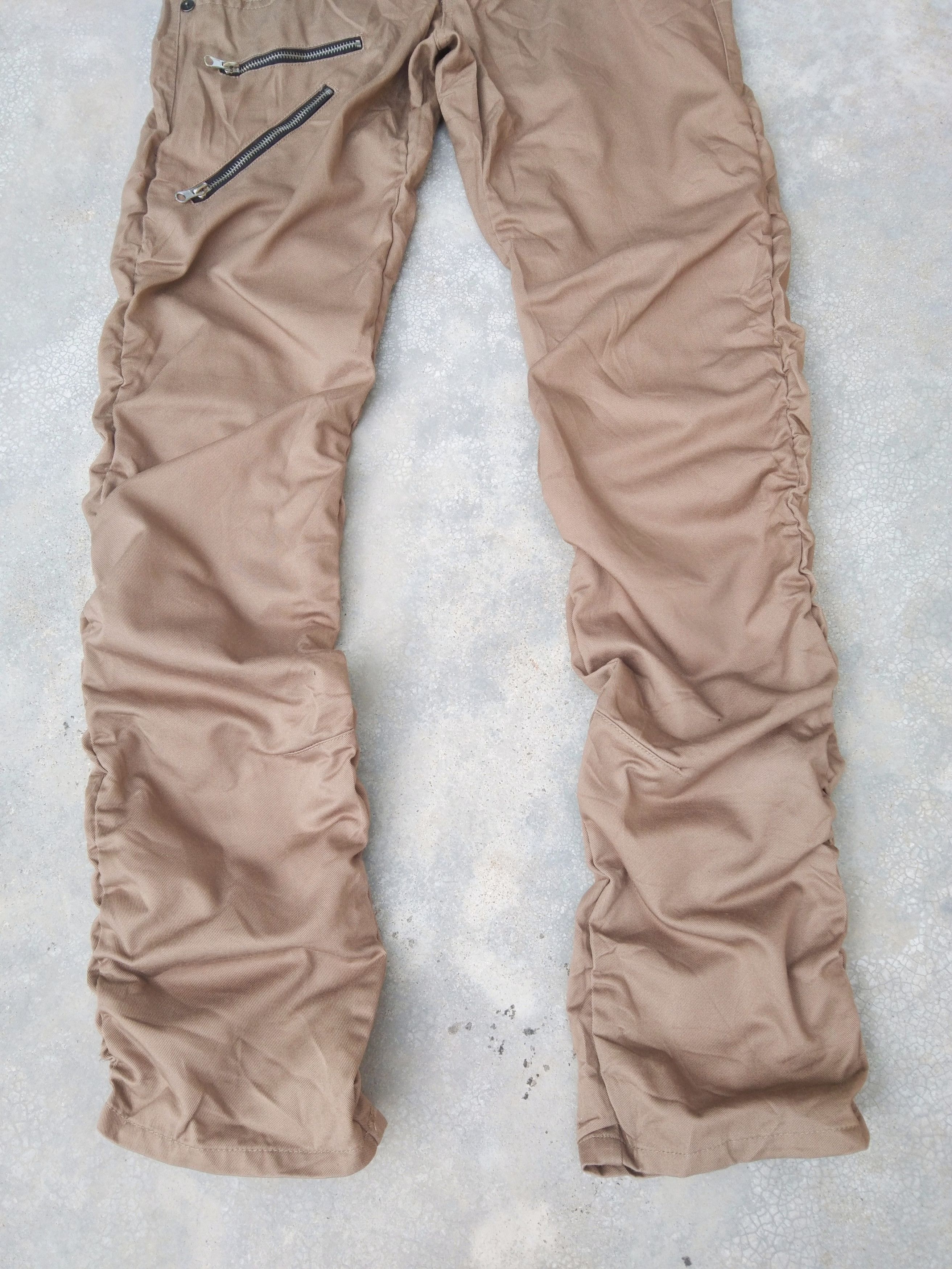 Japanese Brand Avant Garde Style Double Waist Retro Punk Pants 30x32 Size US 30 / EU 46 - 4 Thumbnail
