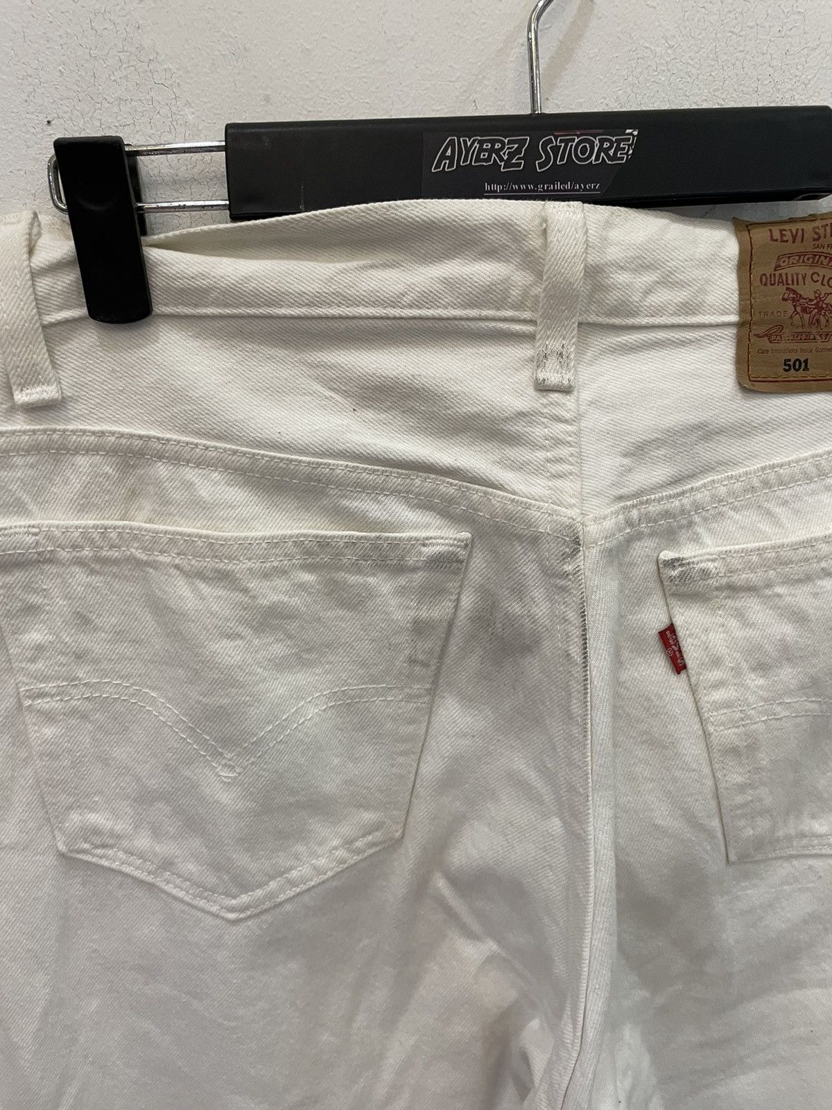 Levi's Vintage Clothing Vintage 90s Levi’s 501 Jeans Size US 30 / EU 46 - 13 Thumbnail