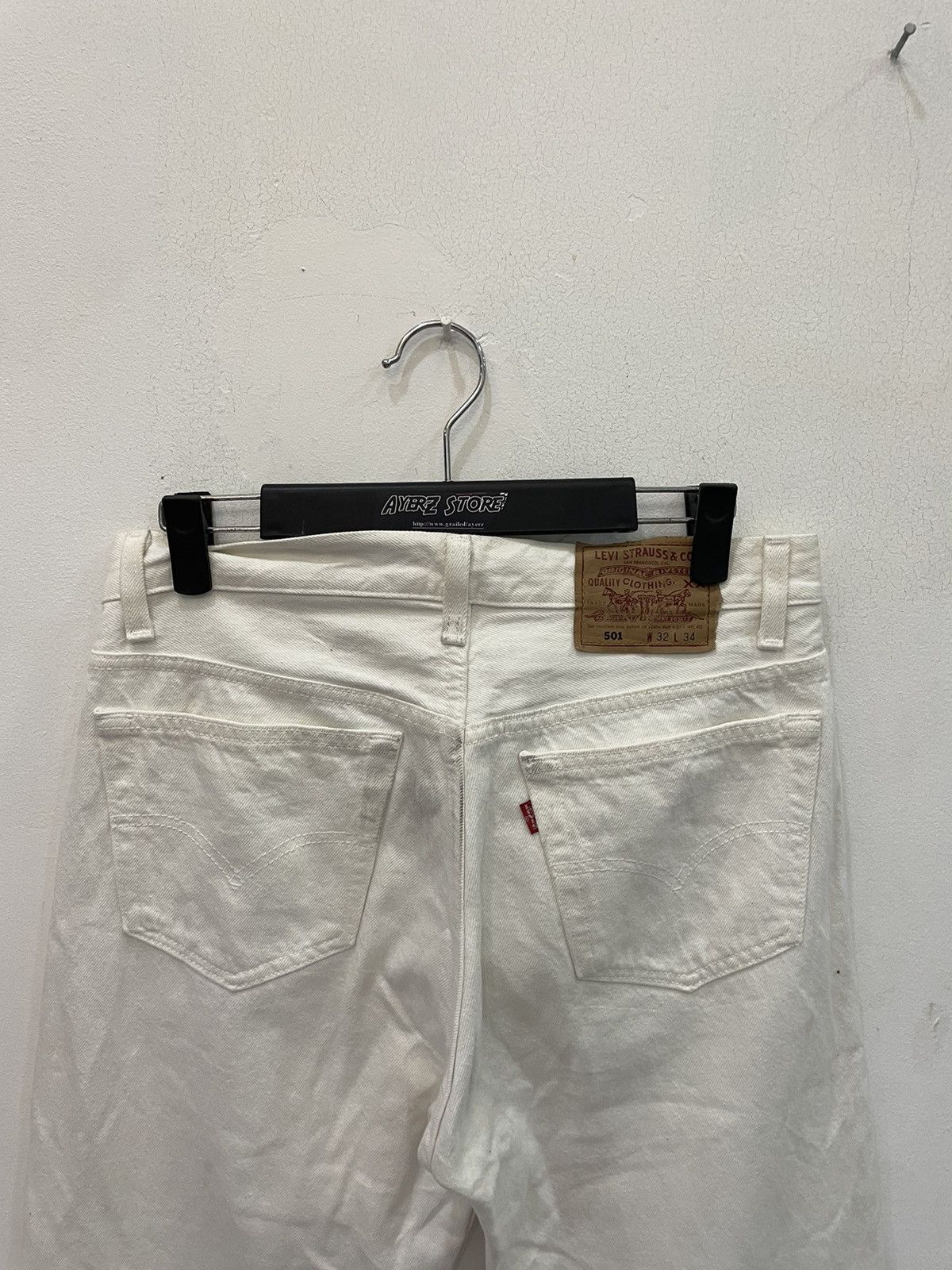 Levi's Vintage Clothing Vintage 90s Levi’s 501 Jeans Size US 30 / EU 46 - 11 Thumbnail