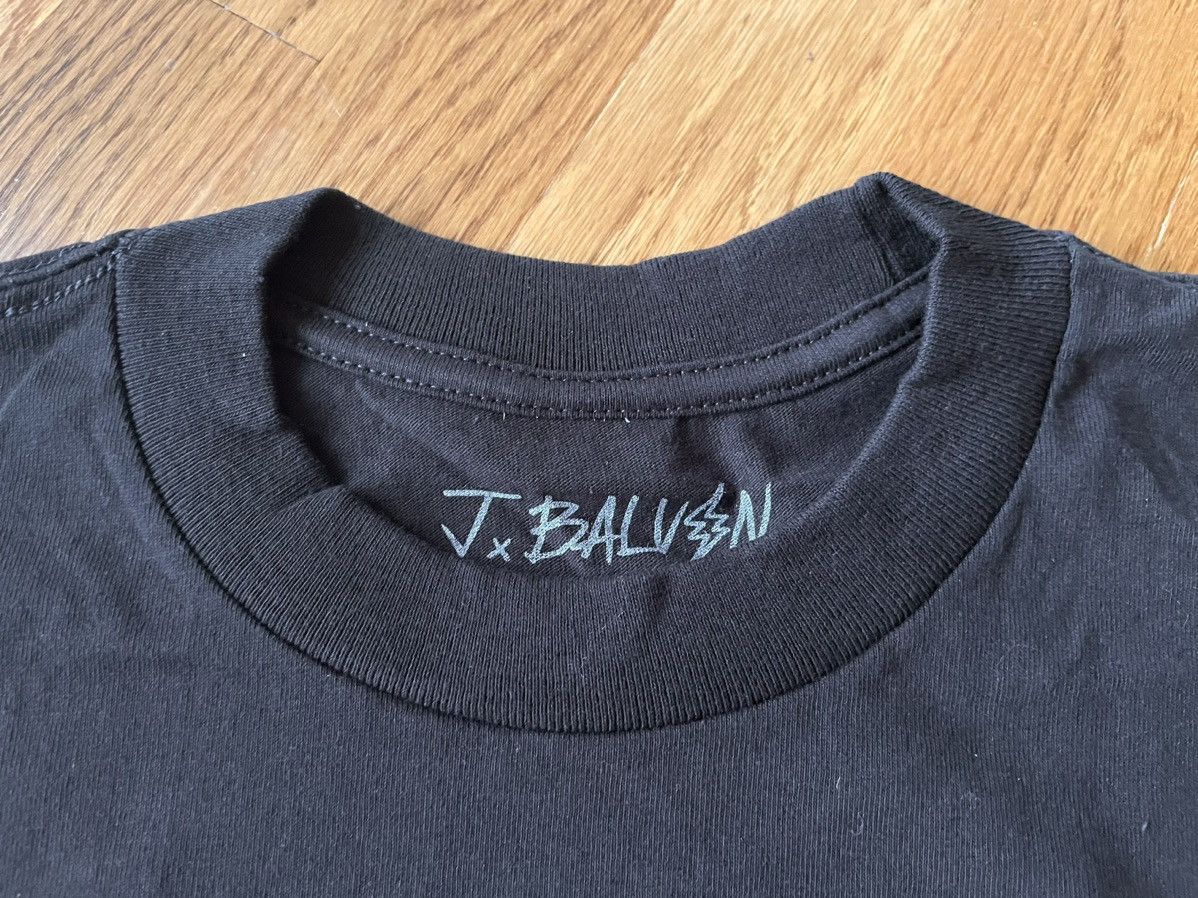J Balvin × Takashi Murakami × Vintage Small Thunder Smile Tee Jose Tour 2022 1 2 Black ABC Shirt Size US S / EU 44-46 / 1 - 17 Thumbnail