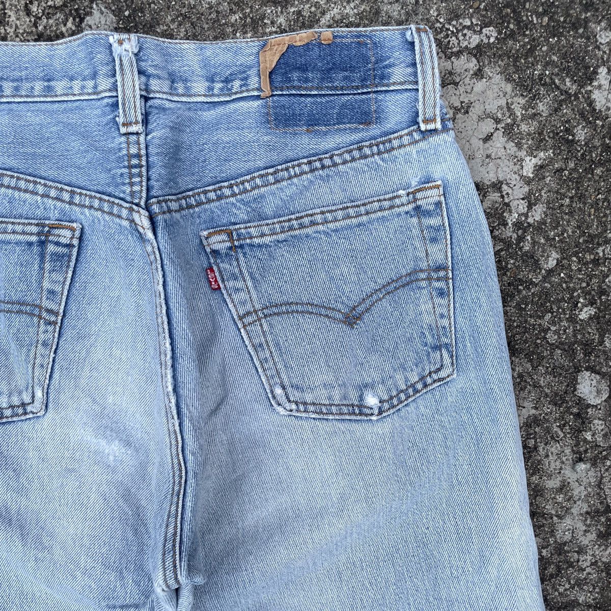Levi's Vintage Levis Distressed Denim Jeans Size US 28 / EU 44 - 9 Thumbnail