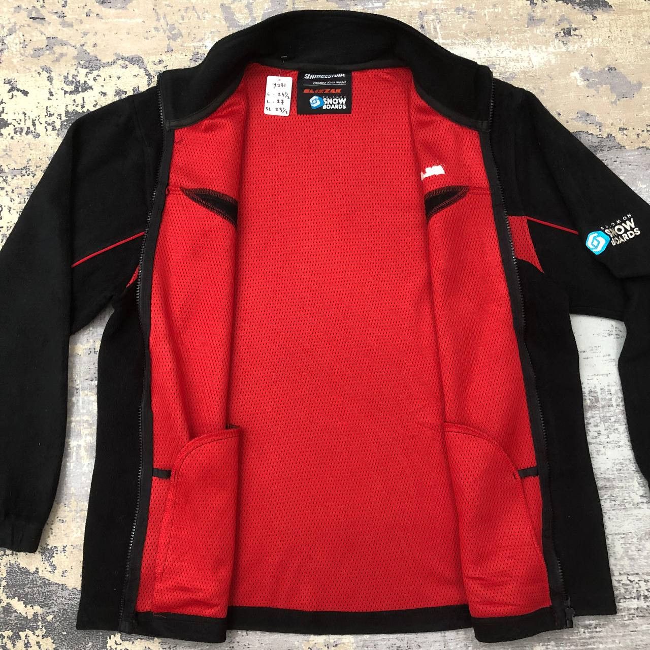 Salomon Y231 Bridgestone x BLIZZAK x Salomon SnowBoard FLEECE JACKET Size US L / EU 52-54 / 3 - 4 Thumbnail