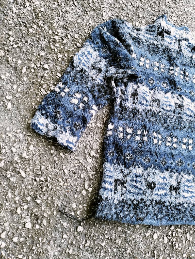 Native × Vintage Vintage Woolrich Half Zipper Native Deep Pile Fleece Jacket Size US L / EU 52-54 / 3 - 14 Thumbnail