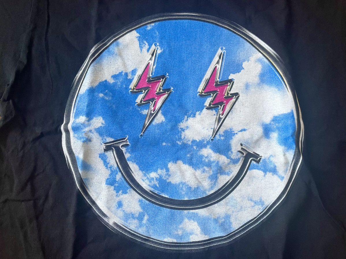 J Balvin × Takashi Murakami × Vintage Medium Clouds Smiley Tee Jose Tour 2022 1 2 Black ABC Shirt Size US M / EU 48-50 / 2 - 4 Thumbnail