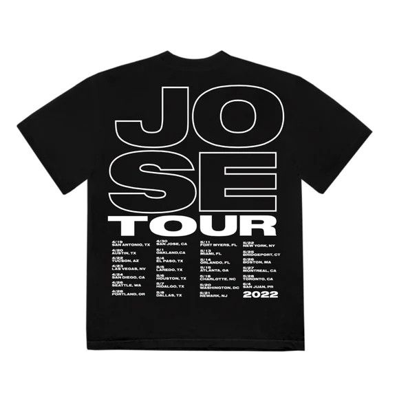 J Balvin × Takashi Murakami × Vintage Medium Clouds Smiley Tee Jose Tour 2022 1 2 Black ABC Shirt Size US M / EU 48-50 / 2 - 8 Thumbnail