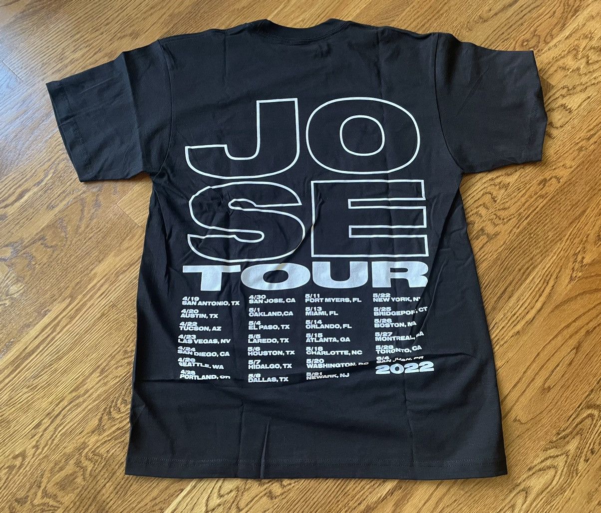 J Balvin × Takashi Murakami × Vintage Medium Clouds Smiley Tee Jose Tour 2022 1 2 Black ABC Shirt Size US M / EU 48-50 / 2 - 2 Thumbnail