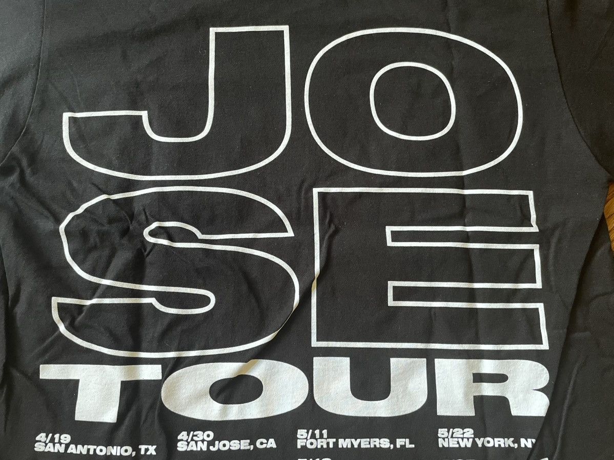 J Balvin × Takashi Murakami × Vintage Medium Clouds Smiley Tee Jose Tour 2022 1 2 Black ABC Shirt Size US M / EU 48-50 / 2 - 17 Thumbnail