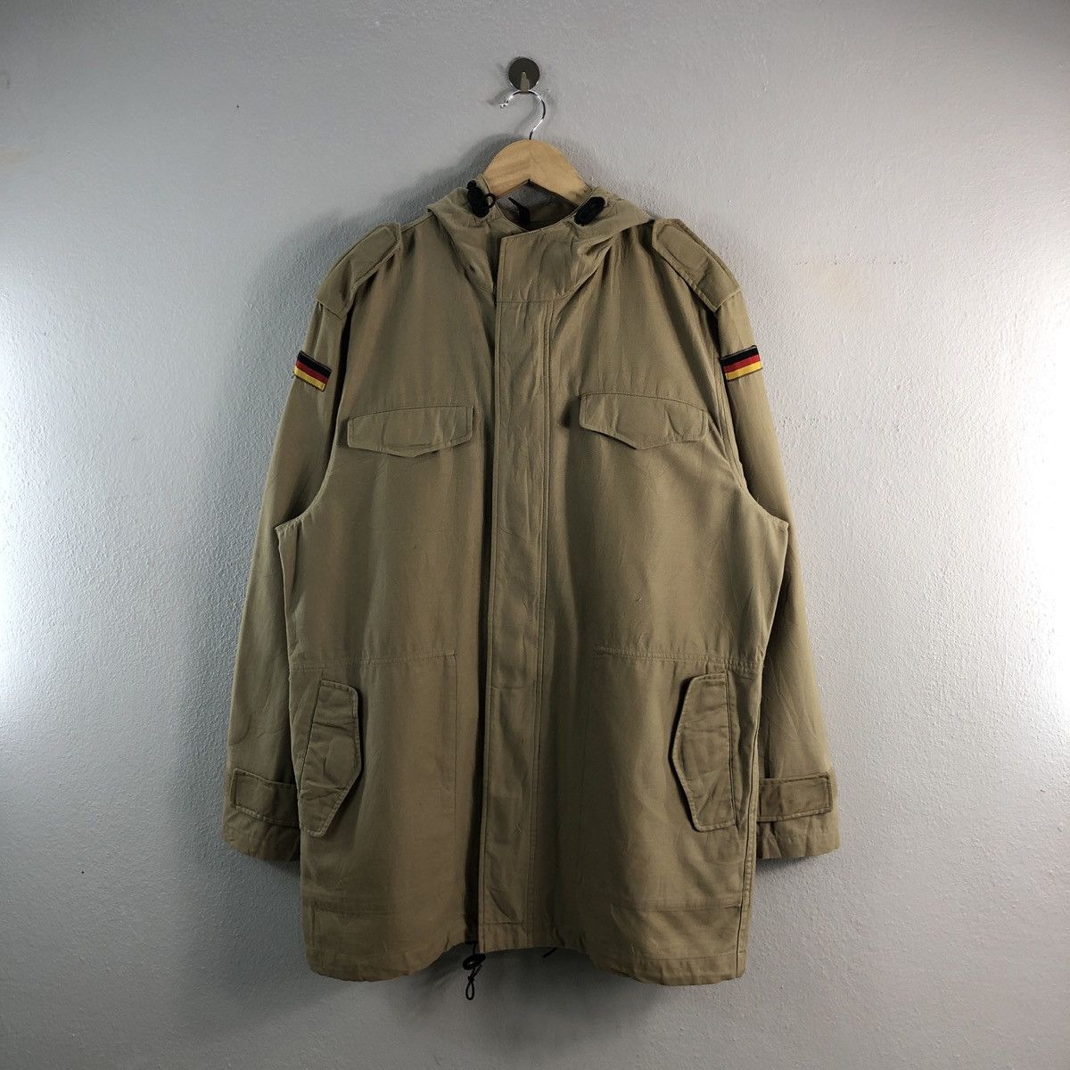 Paralyser Military Style Germany Long Parka Jacket