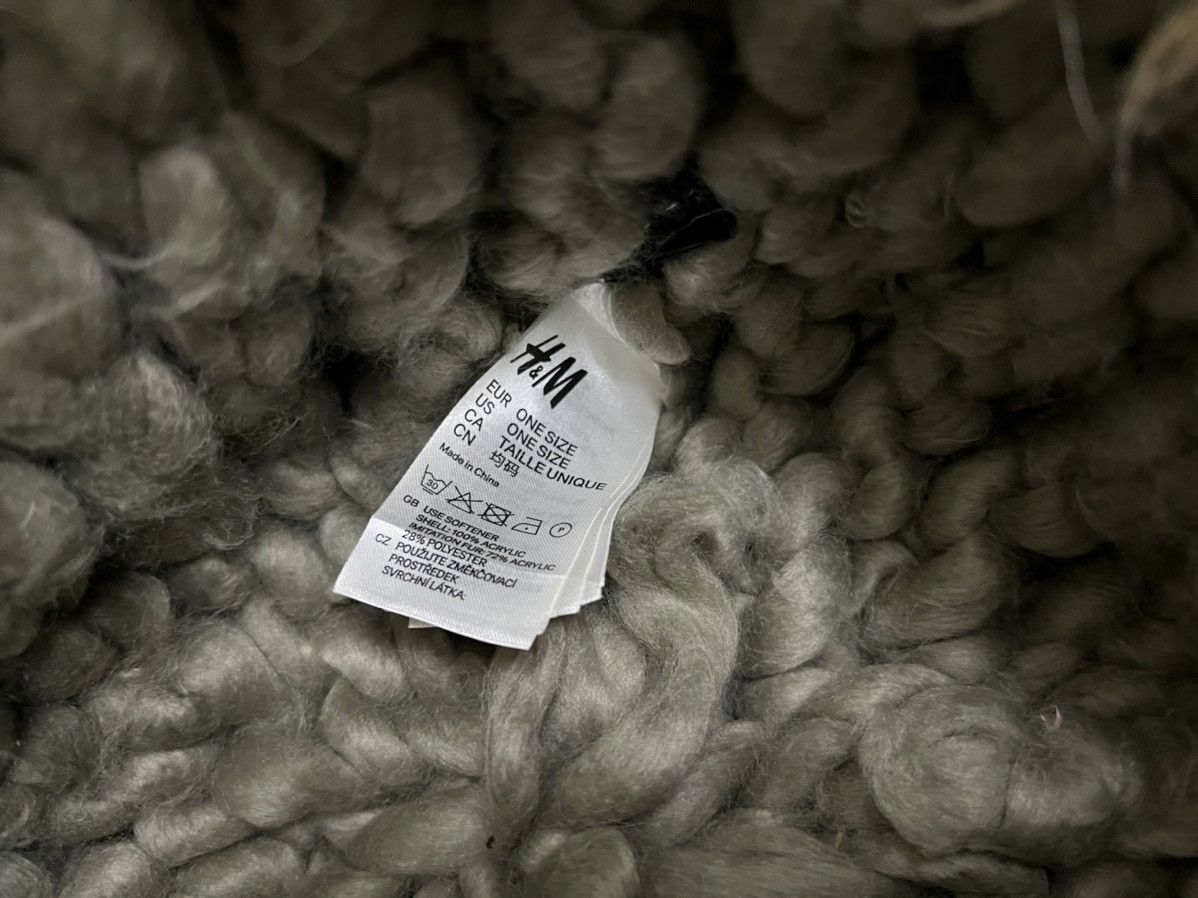 H&M × Homespun Knitwear RARE H&M HAND KNIT FAUX FUR LINED WINTER GERMAN HAT STYLE Size ONE SIZE - 11 Thumbnail