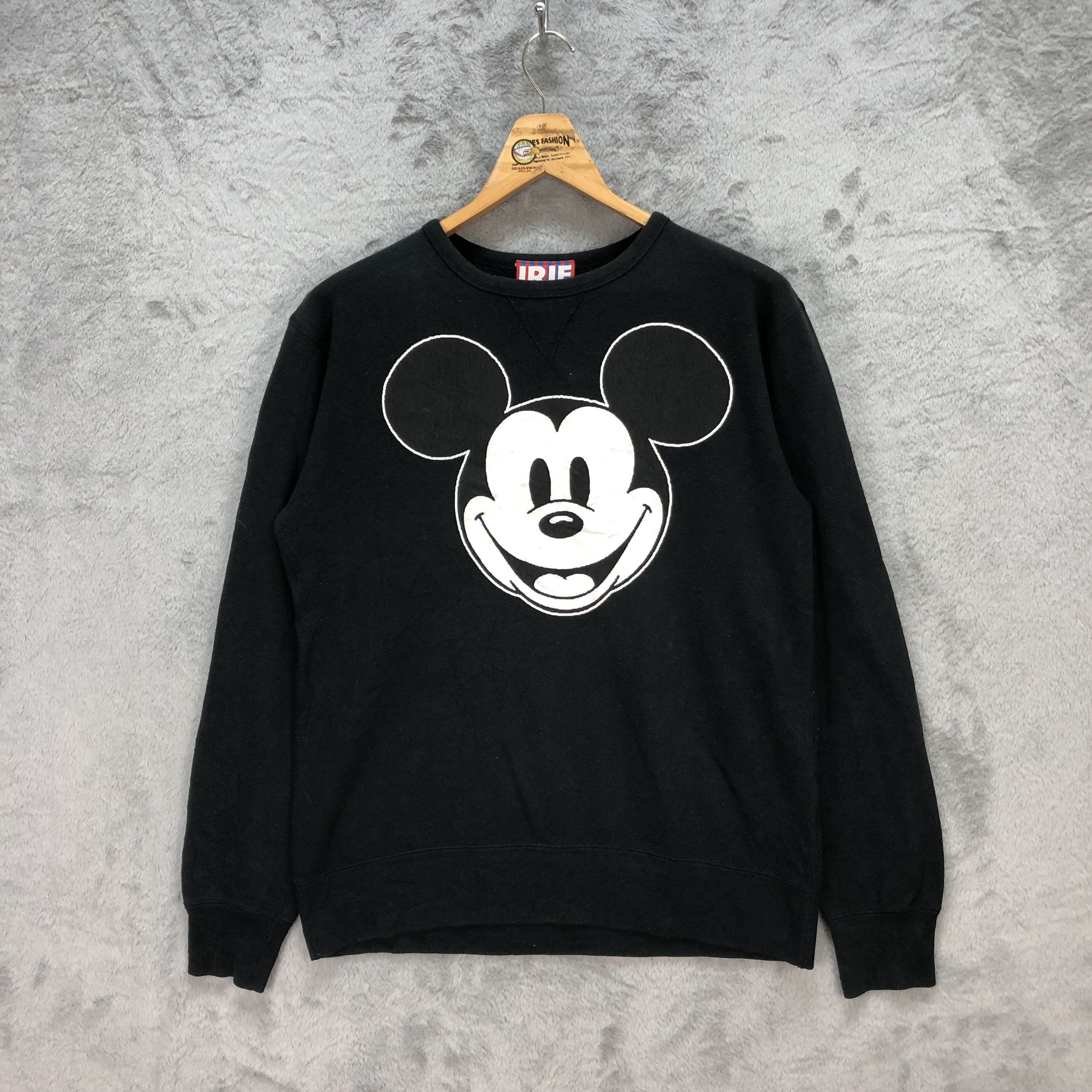 Disney IRIE x Mickey Mouse Big Logo Sweatshirts #5875-211 Size US L / EU 52-54 / 3 - 1 Thumbnail