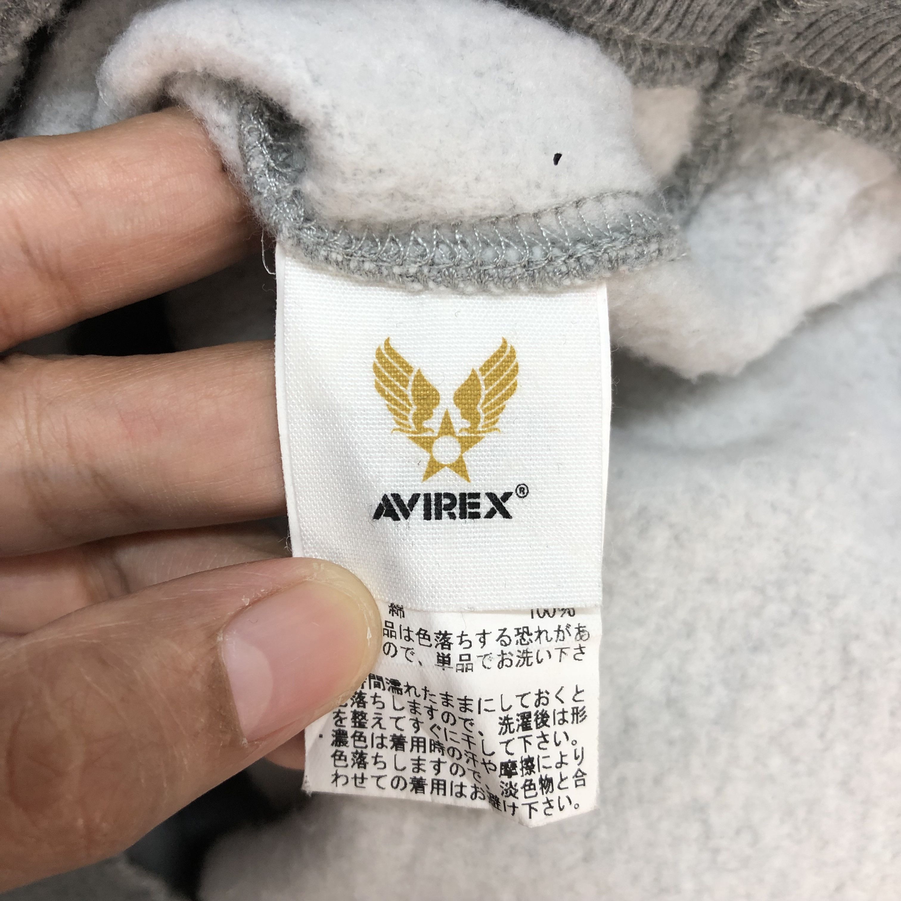 Avirex Avirex USA Plain Pullover Hoodies #5880-212 Size US L / EU 52-54 / 3 - 7 Thumbnail