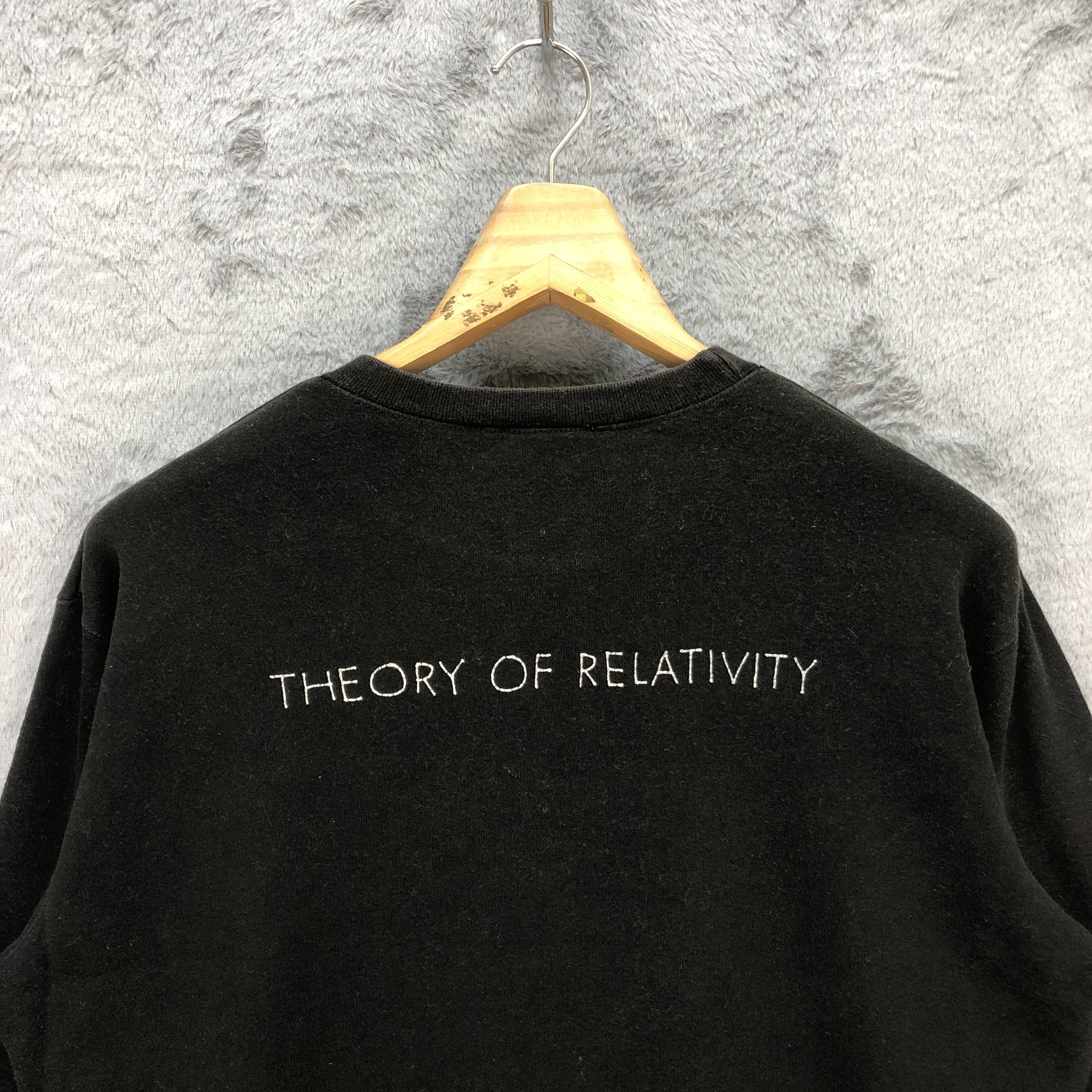 Beams Plus Beams Albert Einstein Theory Of Relativity Sweater #1060-43 Size US M / EU 48-50 / 2 - 11 Thumbnail