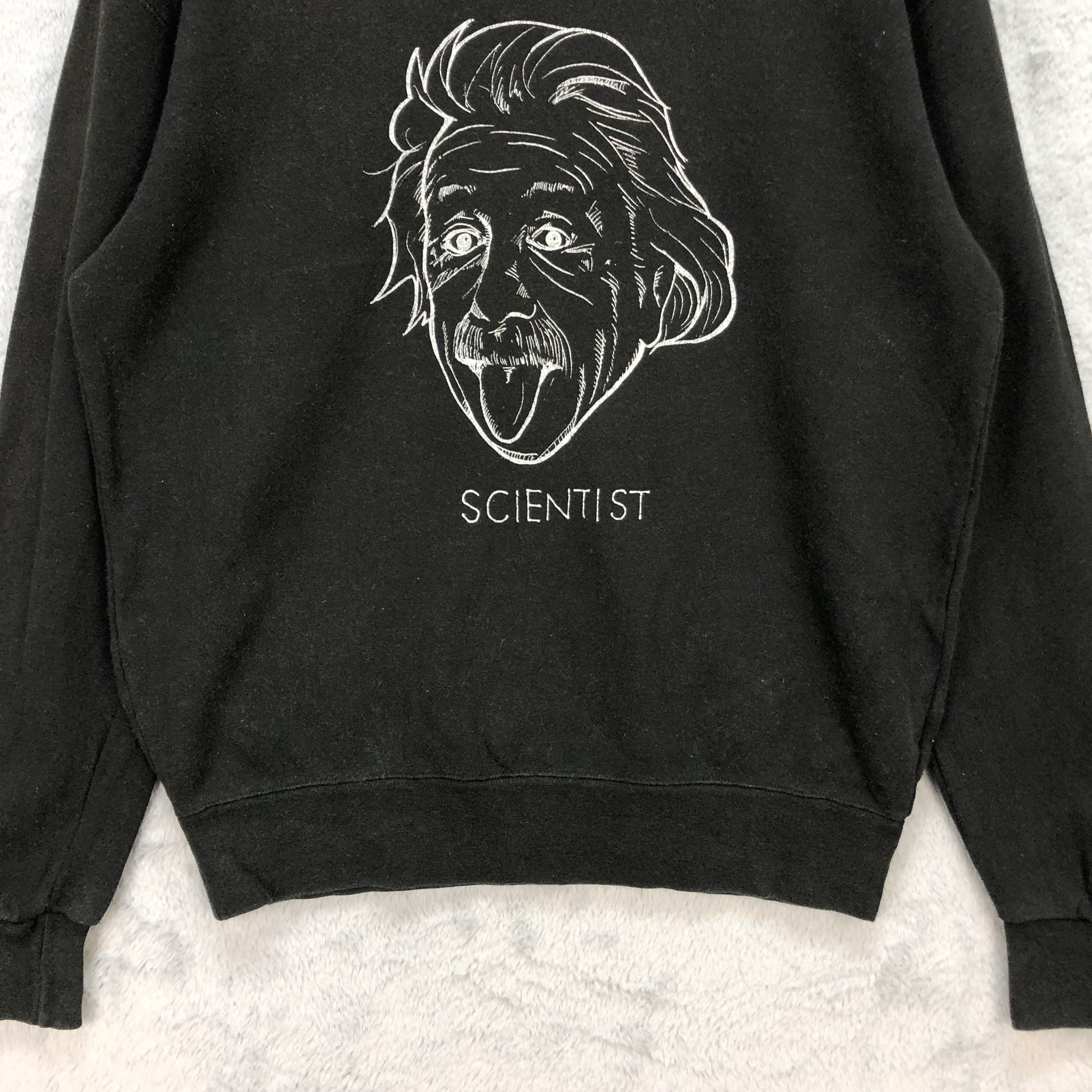 Beams Plus Beams Albert Einstein Theory Of Relativity Sweater #1060-43 Size US M / EU 48-50 / 2 - 4 Thumbnail