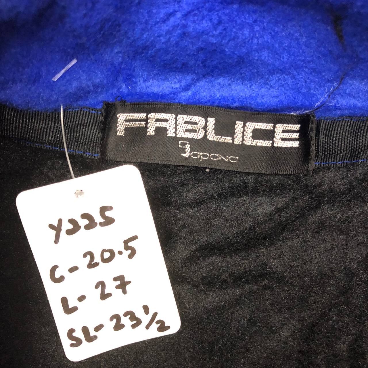 Japanese Brand Y225 Compound System x FABLICE Made In Japan FLEECE JACKET Size US M / EU 48-50 / 2 - 9 Thumbnail