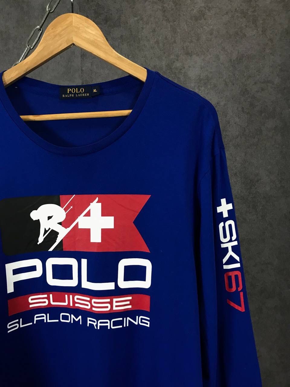 Polo Ralph Lauren Polo Ralph Lauren overprinted longsleeve Size US XL / EU 56 / 4 - 2 Thumbnail
