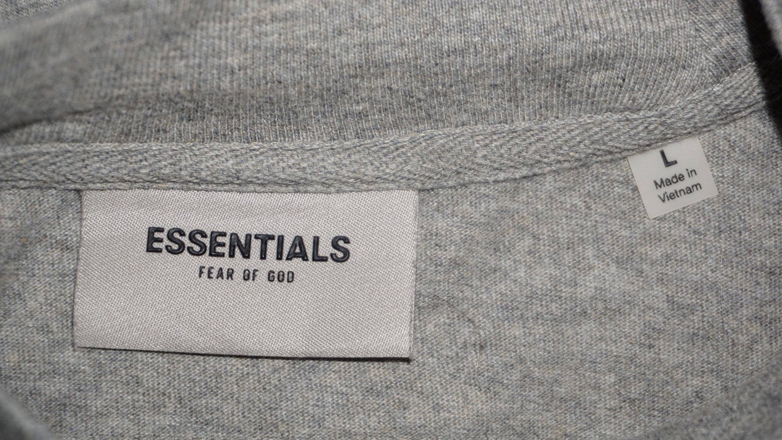 Essentials × Fear of God Fear of God Essentials Big Logo Longsleeve Size US L / EU 52-54 / 3 - 7 Thumbnail