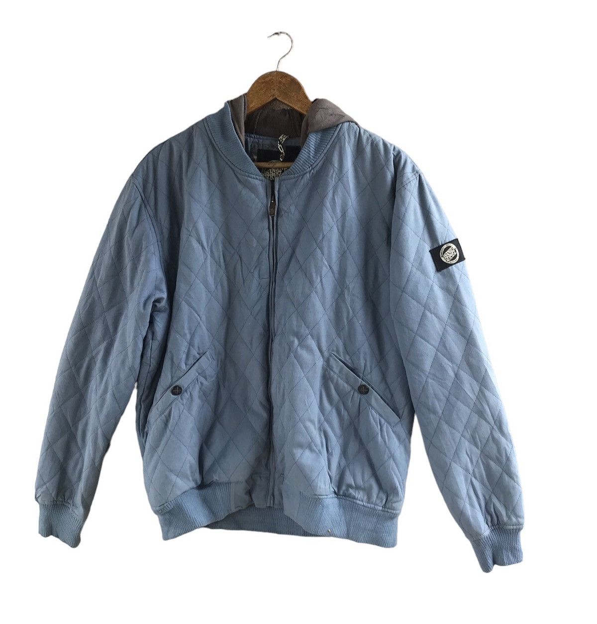 Santa Cruz Skateboards × Vintage RARE SANTA CRUZ JACKET BOMBER STYLE Size US M / EU 48-50 / 2 - 1 Thumbnail