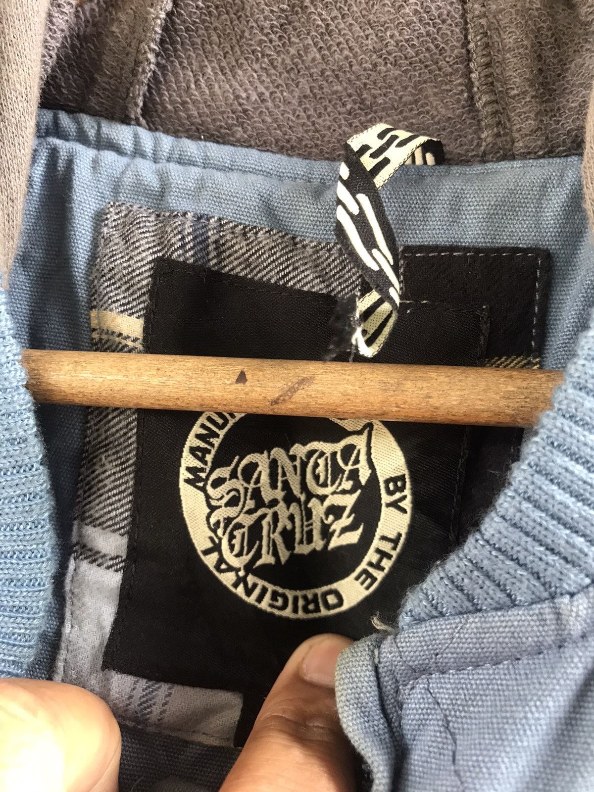 Santa Cruz Skateboards × Vintage RARE SANTA CRUZ JACKET BOMBER STYLE Size US M / EU 48-50 / 2 - 6 Thumbnail