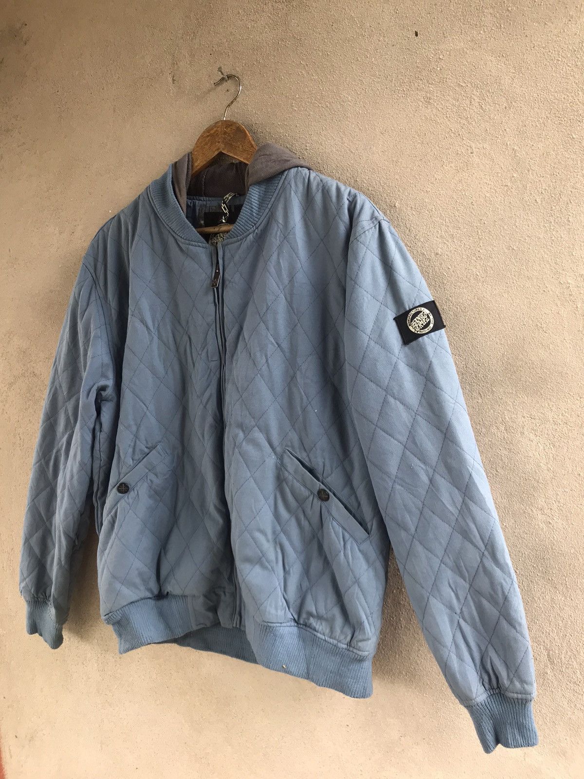 Santa Cruz Skateboards × Vintage RARE SANTA CRUZ JACKET BOMBER STYLE Size US M / EU 48-50 / 2 - 3 Thumbnail