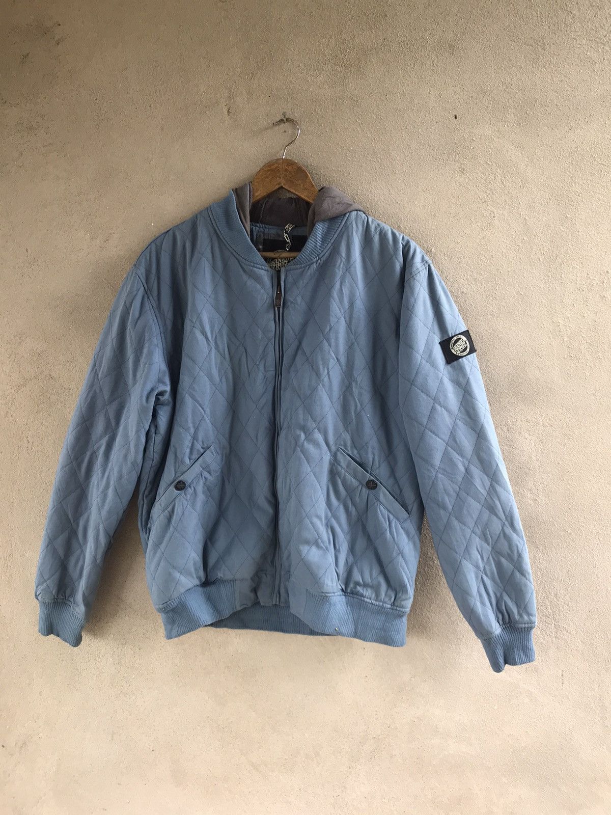 Santa Cruz Skateboards × Vintage RARE SANTA CRUZ JACKET BOMBER STYLE Size US M / EU 48-50 / 2 - 2 Thumbnail