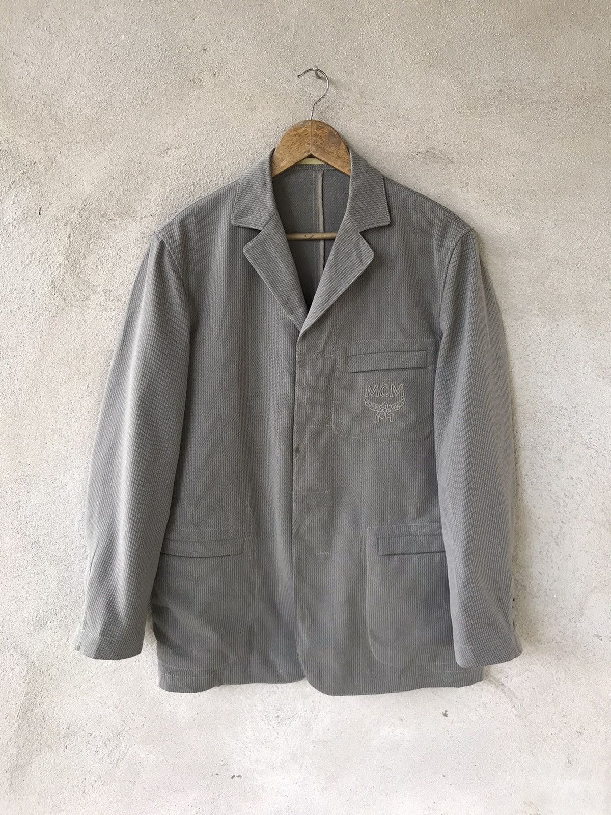 MCM × Vintage VINTAGE MCM BLAZER JACKET Size US M / EU 48-50 / 2 - 2 Thumbnail