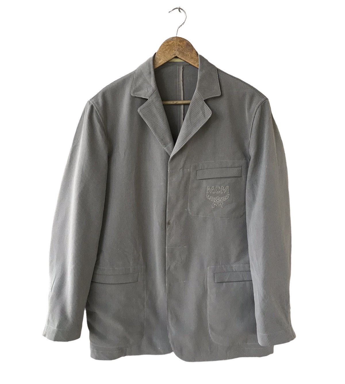 MCM × Vintage VINTAGE MCM BLAZER JACKET Size US M / EU 48-50 / 2 - 1 Thumbnail