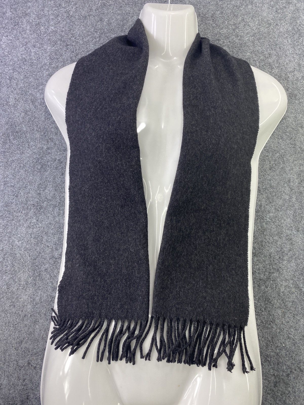 Alfred Dunhill DUNHILL 💯% PURE CASHMERE Scarf/Muffler/Neckwear -T303 Size ONE SIZE - 1 Thumbnail