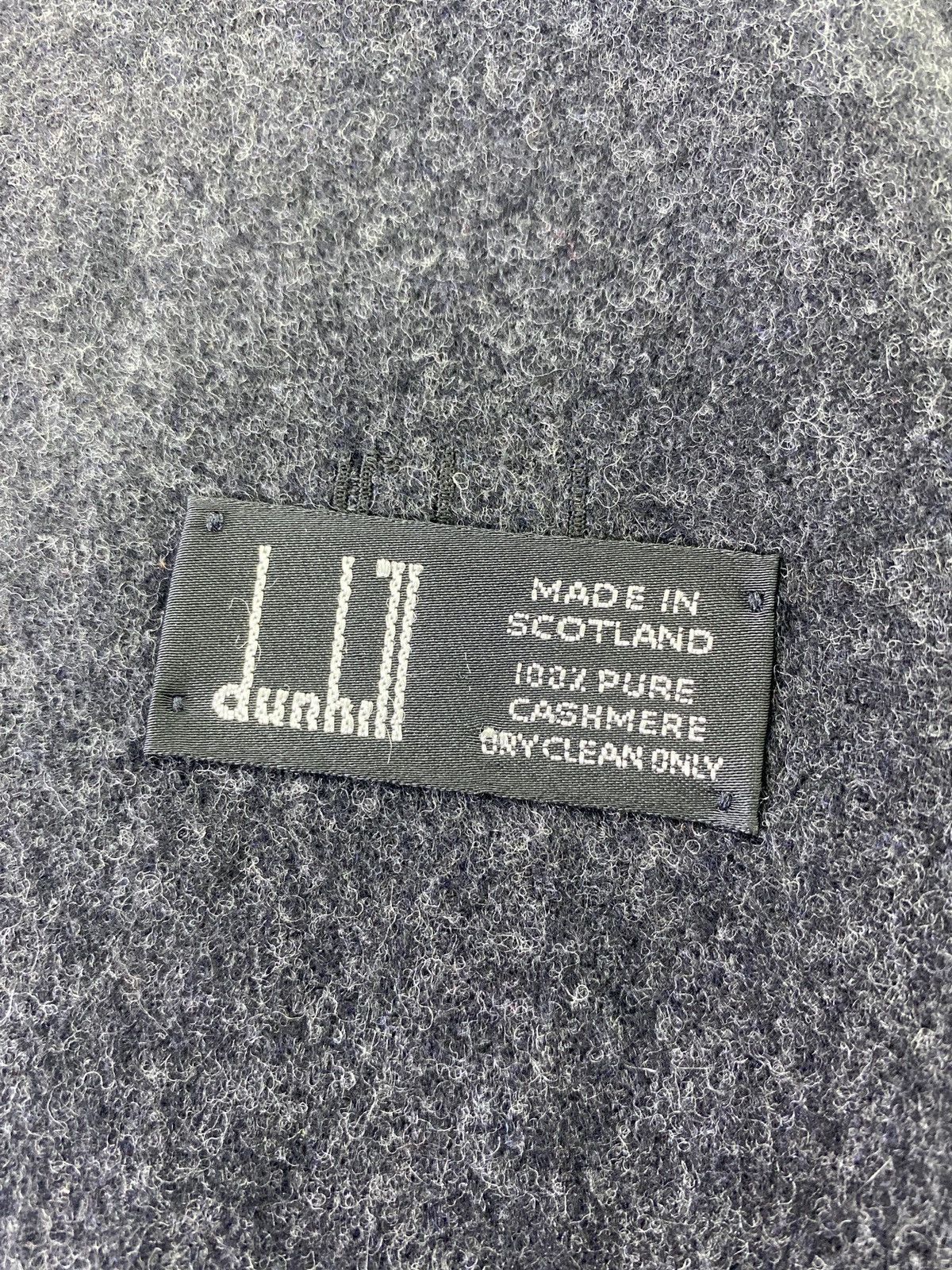 Alfred Dunhill DUNHILL 💯% PURE CASHMERE Scarf/Muffler/Neckwear -T303 Size ONE SIZE - 5 Thumbnail