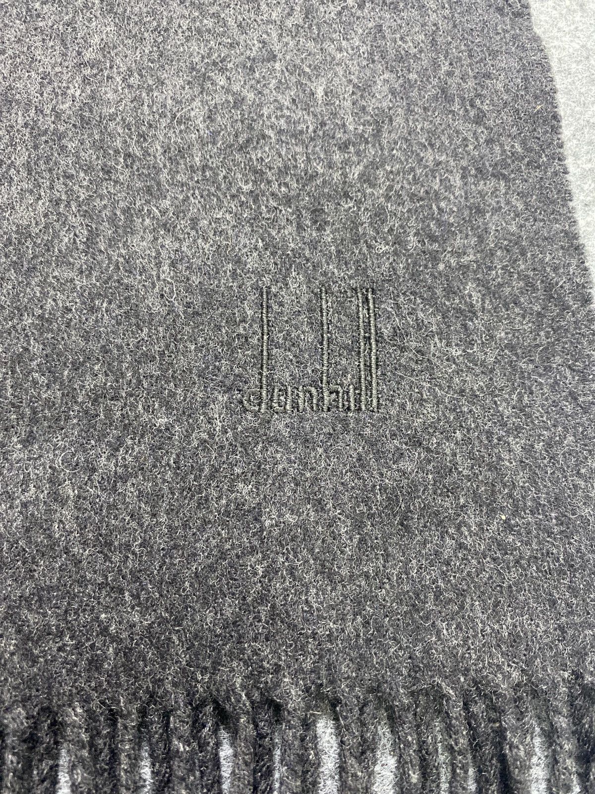 Alfred Dunhill DUNHILL 💯% PURE CASHMERE Scarf/Muffler/Neckwear -T303 Size ONE SIZE - 4 Thumbnail