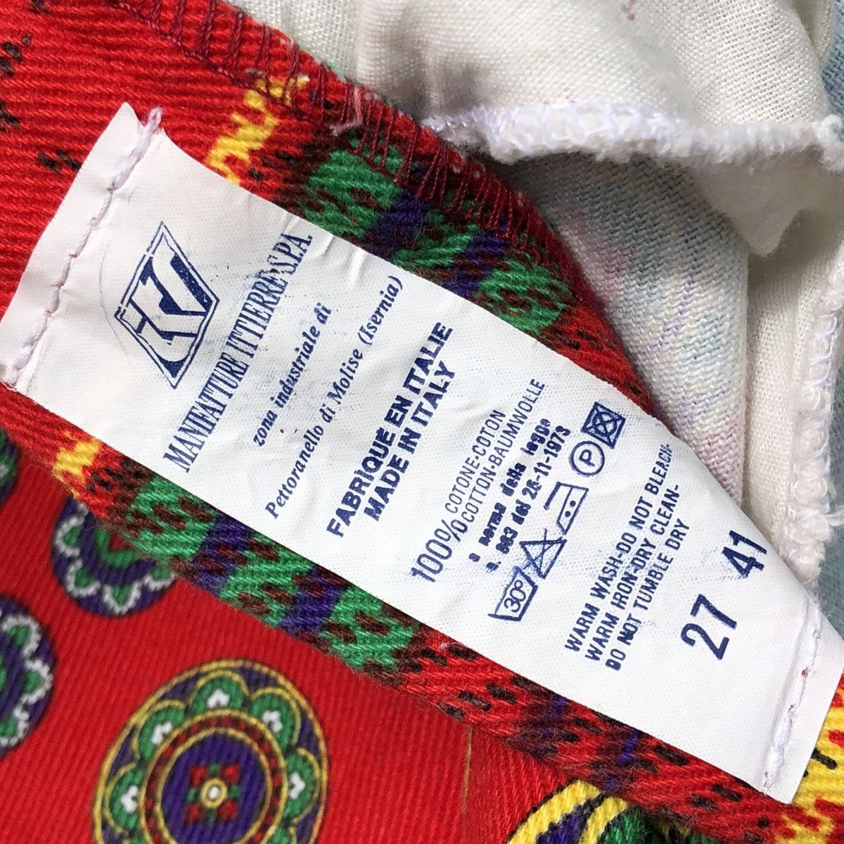 Versace × Versace Jeans Couture Vintage 90s Versace Jeans Couter Baroque Size US 26 / EU 42 - 6 Thumbnail
