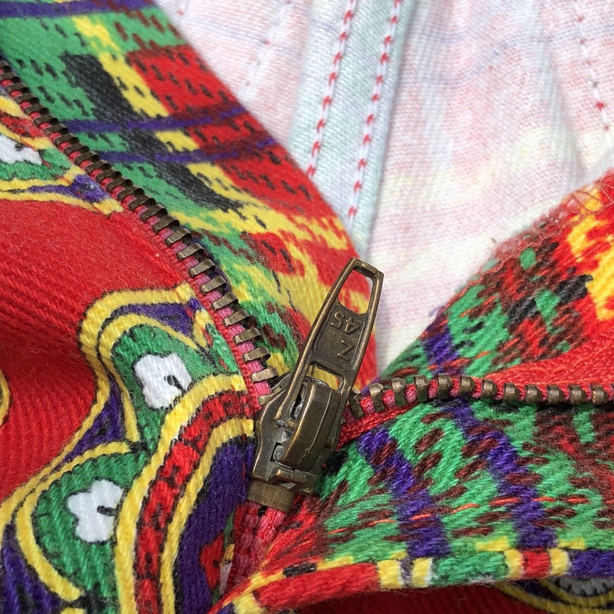 Versace × Versace Jeans Couture Vintage 90s Versace Jeans Couter Baroque Size US 26 / EU 42 - 7 Thumbnail