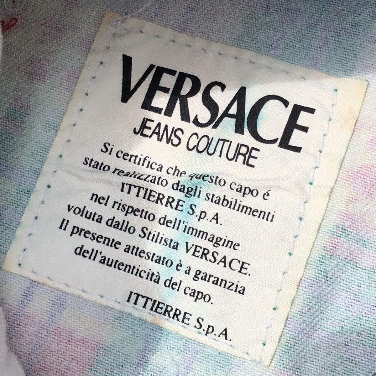 Versace × Versace Jeans Couture Vintage 90s Versace Jeans Couter Baroque Size US 26 / EU 42 - 5 Thumbnail