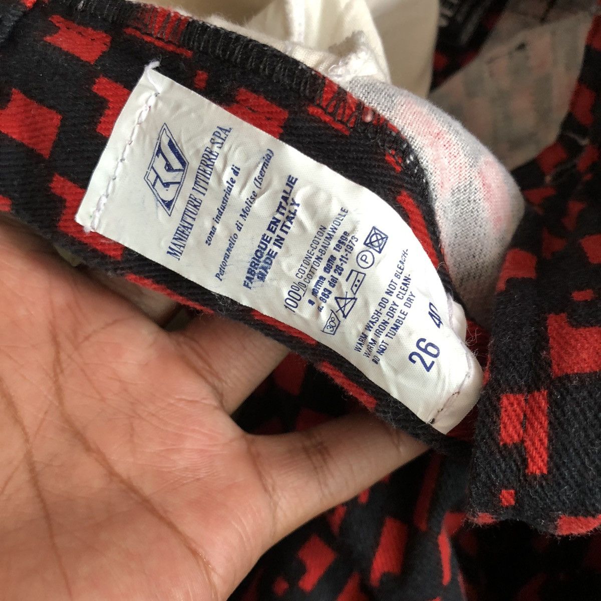 Versace × Versace Jeans Couture Vintage Versace Jeans Couter Tartan Pants Size US 26 / EU 42 - 3 Thumbnail