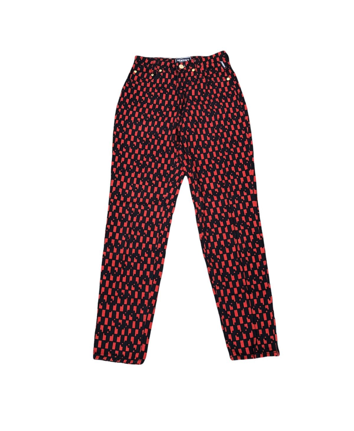 Versace × Versace Jeans Couture Vintage Versace Jeans Couter Tartan Pants Size US 26 / EU 42 - 1 Thumbnail