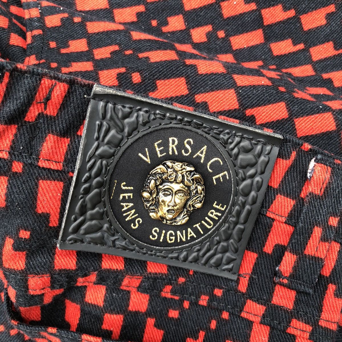 Versace × Versace Jeans Couture Vintage Versace Jeans Couter Tartan Pants Size US 26 / EU 42 - 6 Thumbnail
