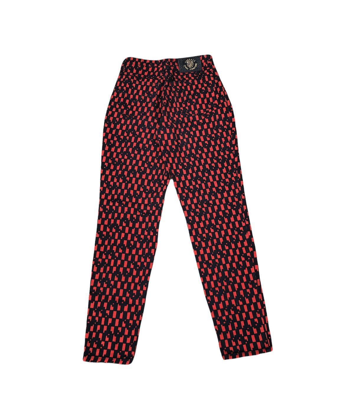 Versace × Versace Jeans Couture Vintage Versace Jeans Couter Tartan Pants Size US 26 / EU 42 - 2 Thumbnail